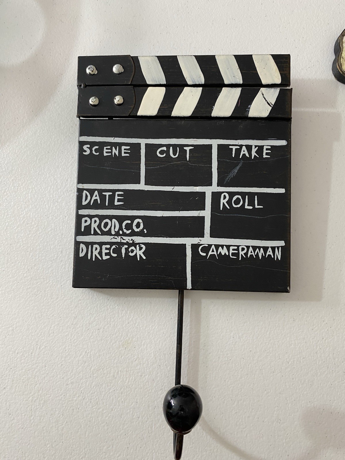 Home Theater Cinema Wall Decor Lot Popcorn Sign Film Reel Clapboard Movie