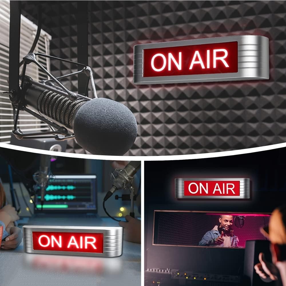 “ON AIR ” Light UP Sign with Wireless Remote Control