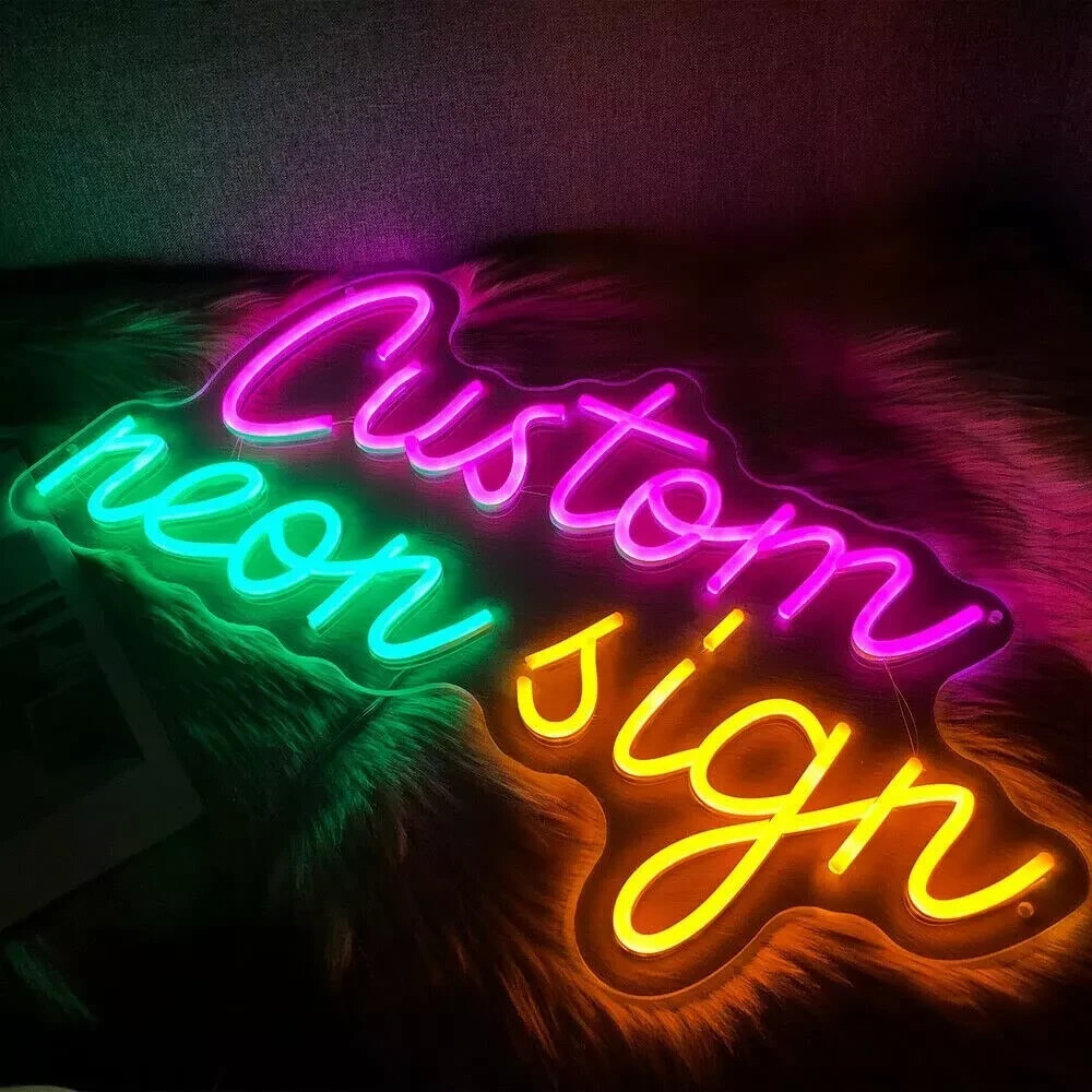 Custom Neon Display Sign – Personalized Light for Retail, Stream Setup, Lounge