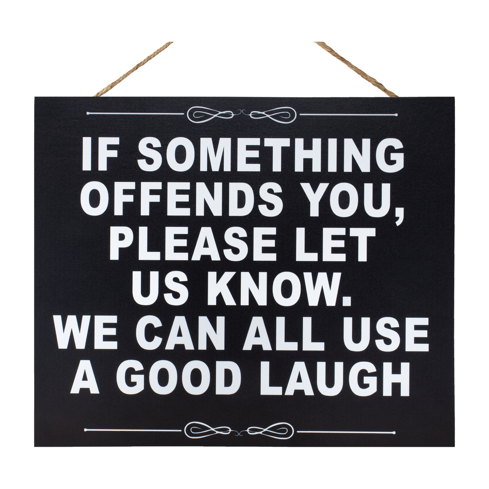 JennyGems Funny Signs, If Something Offends You, Bar Sign, Mancave Garage Decor