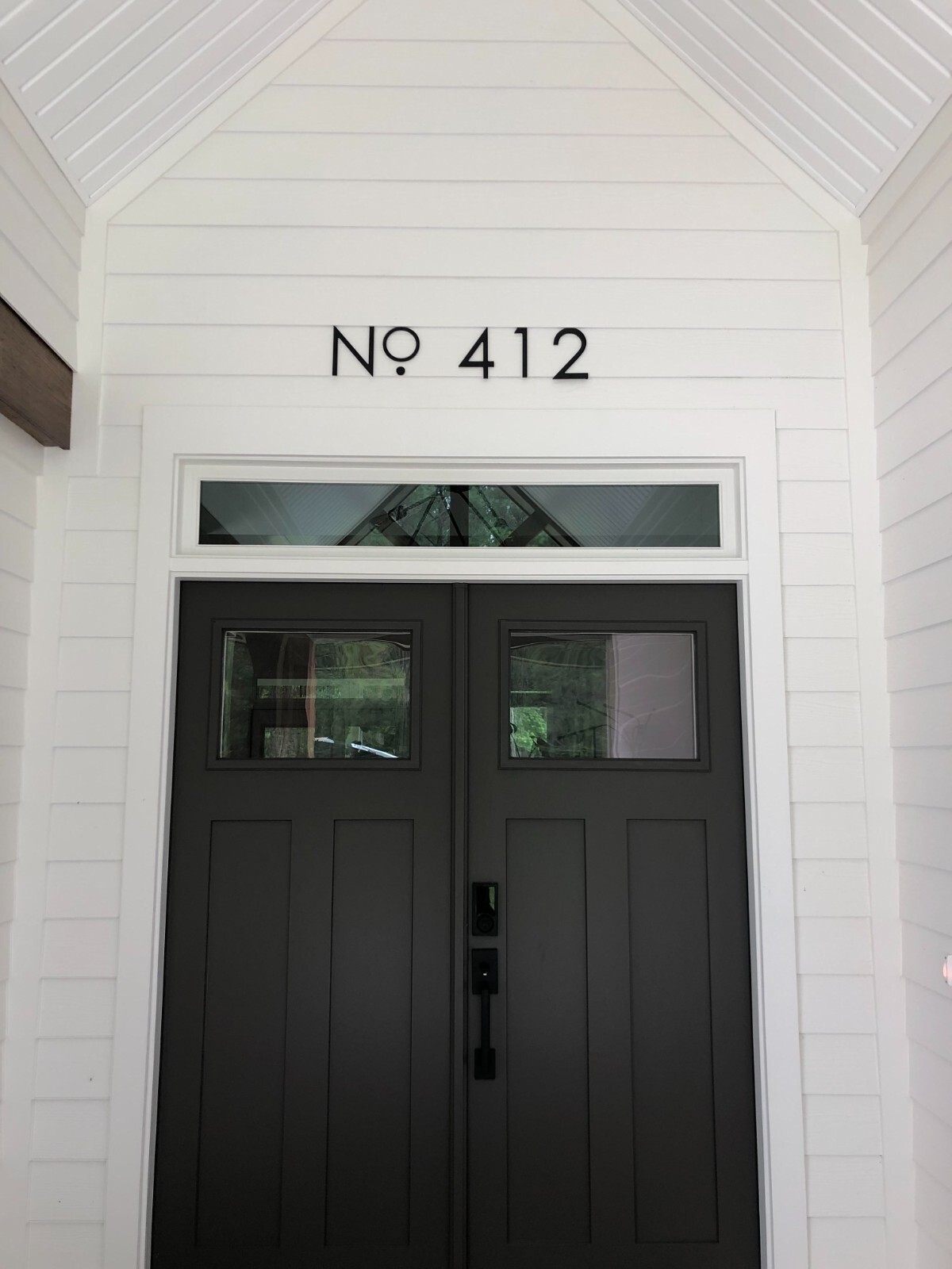 6 inch Modern House Numbers, Plastic address number, Letters, color choices