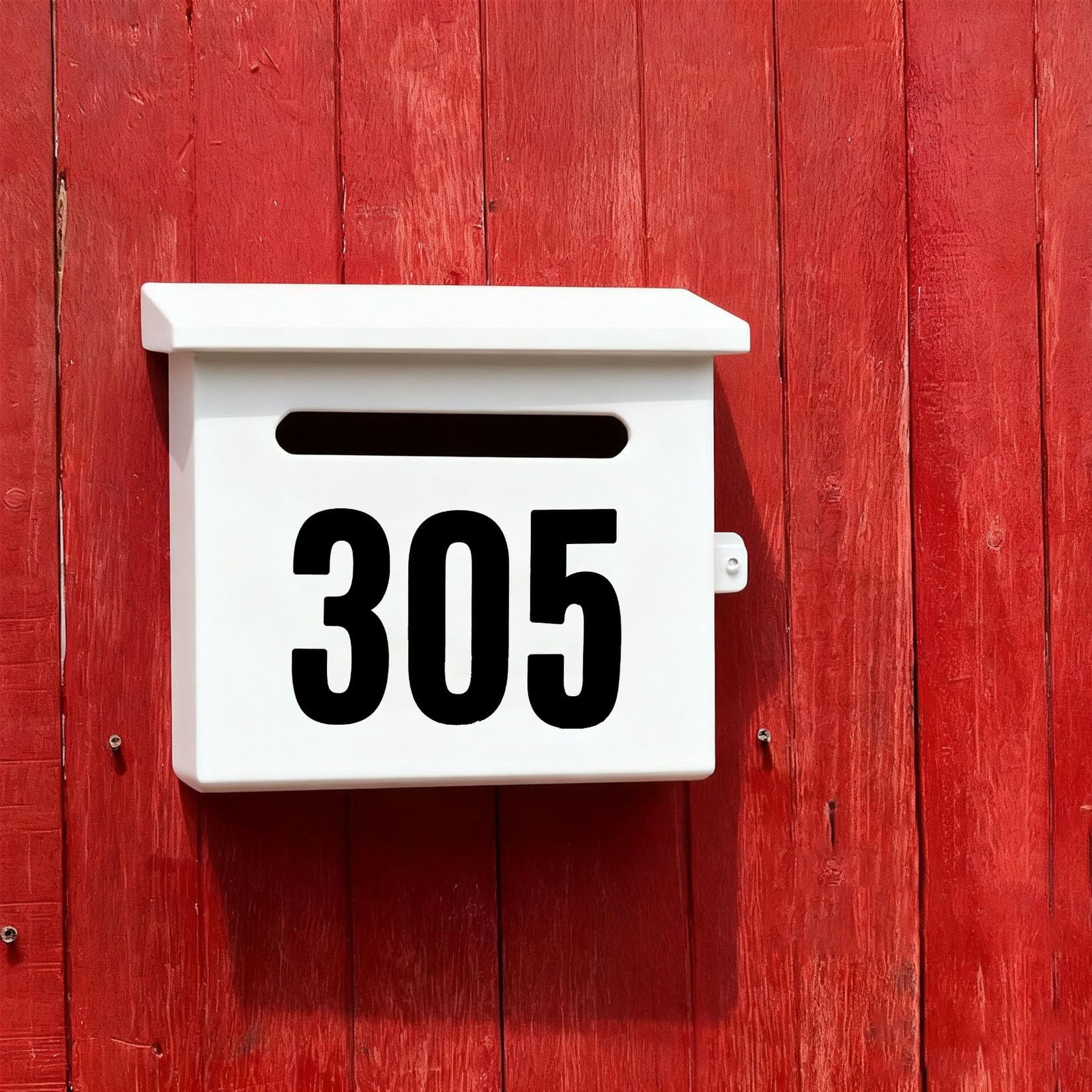 5 Inch Vinyl Number Stickers,88 Pieces Self-Adhesive Large Numbers 0-9