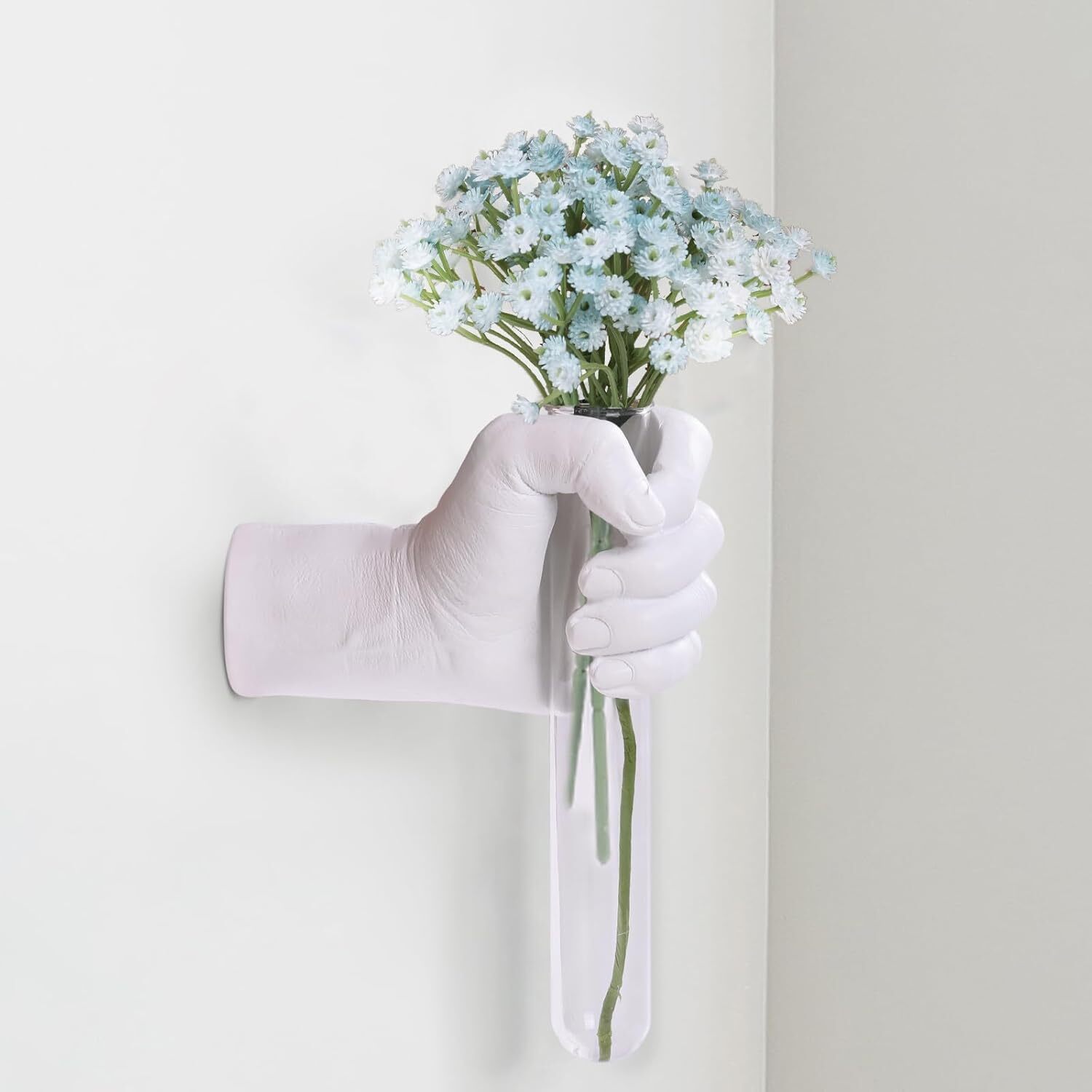 Creative Wall Hanging Sculpture Artistic Wall Hanging Hand Sculpture with Tes…