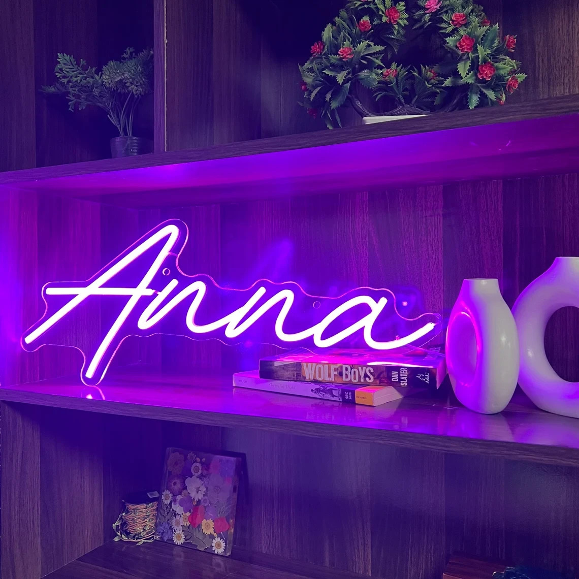 Custom LED Neon Name Sign – Personalized Acrylic Wall Decor & Night Light