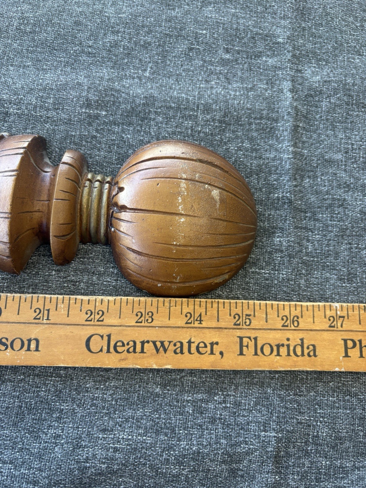 VTG Sexton Usa, 577 Gondola Mooring Pole Wall Mounted Nautical Coastal Rustic