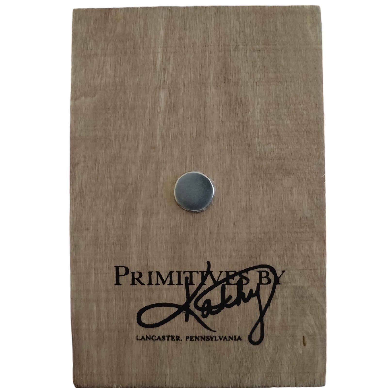 Primitives by Kathy French Bulldog Wood Sign Magnet Home Decor Gift 4.5″x3″