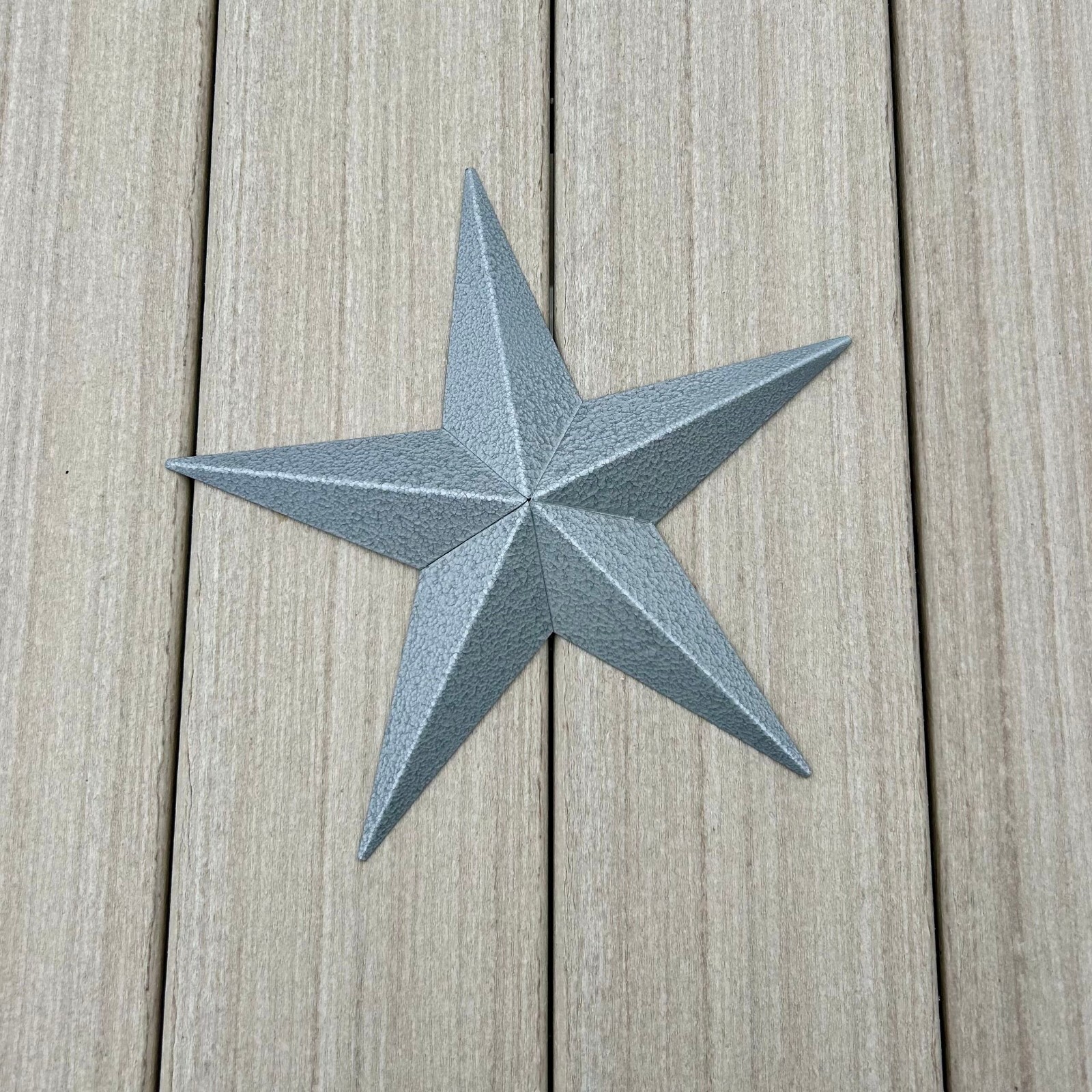 New!! Amish Barn Star Heavy Gauge Rust Resistant Steel – Hammered Finish