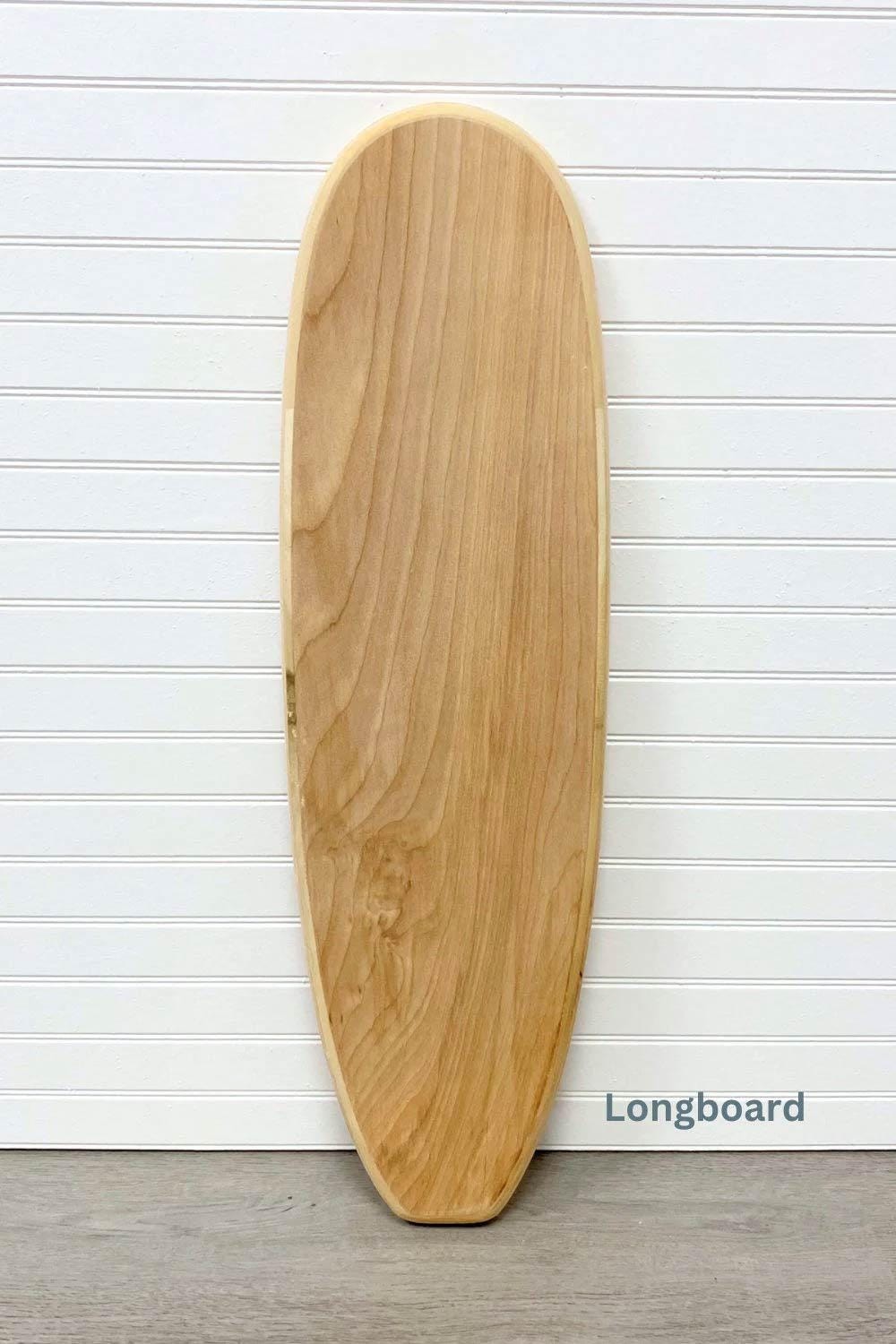 Wooden Surfboard Blank