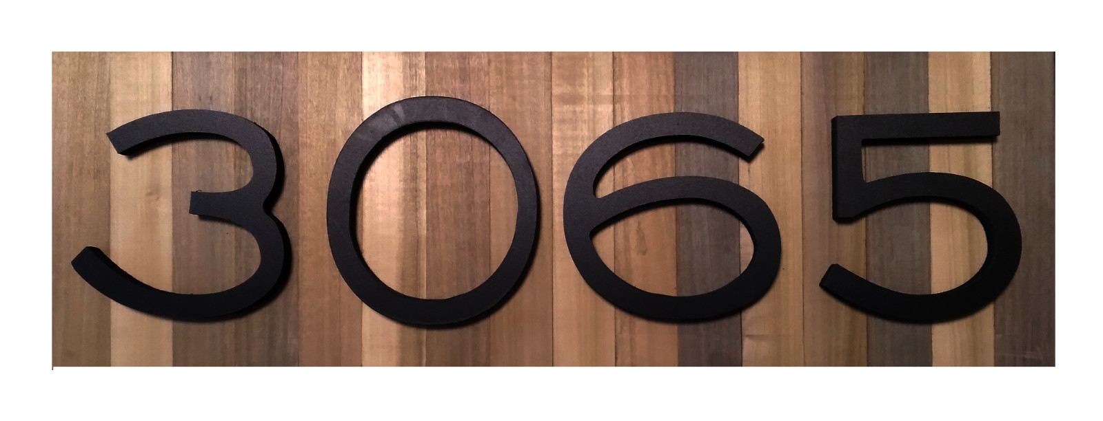 Wood House Plaque 24×8″ 3D