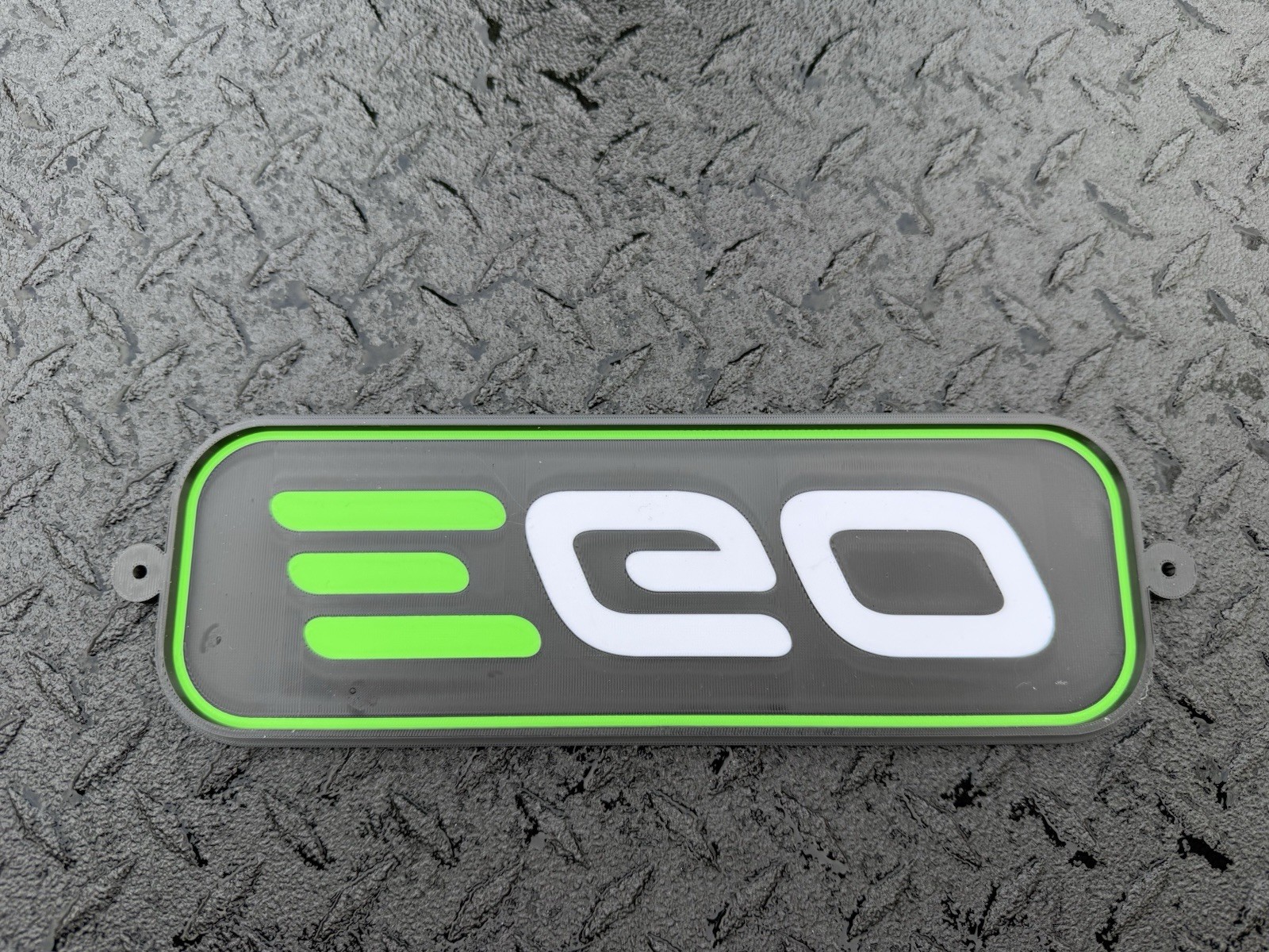 EGO Power+ Sign Plastic Wall Mount