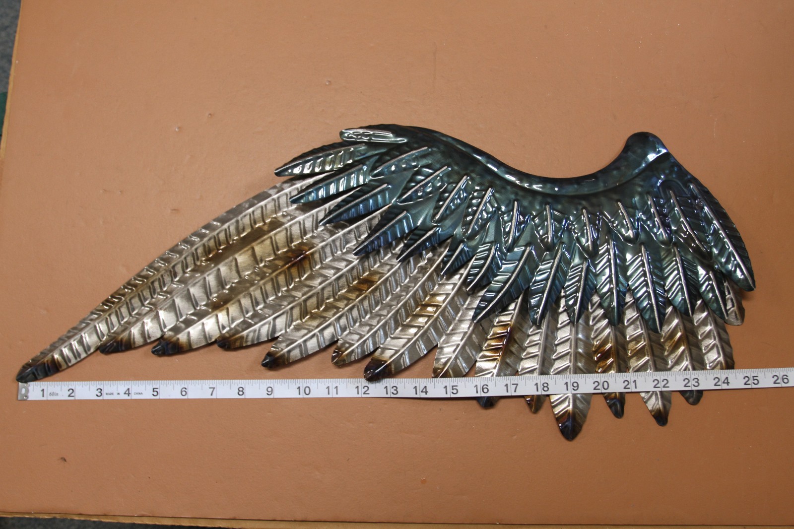 Huge ANGEL WING PAIRS,Stunning Wall Accent,Western Decor,Metal Art,Gifts,SS-BHT