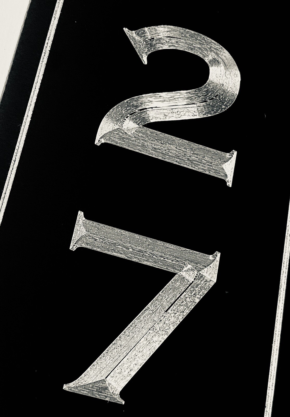 Engraved Personalized Custom House Home Number Street Address Metal 5×14 Sign