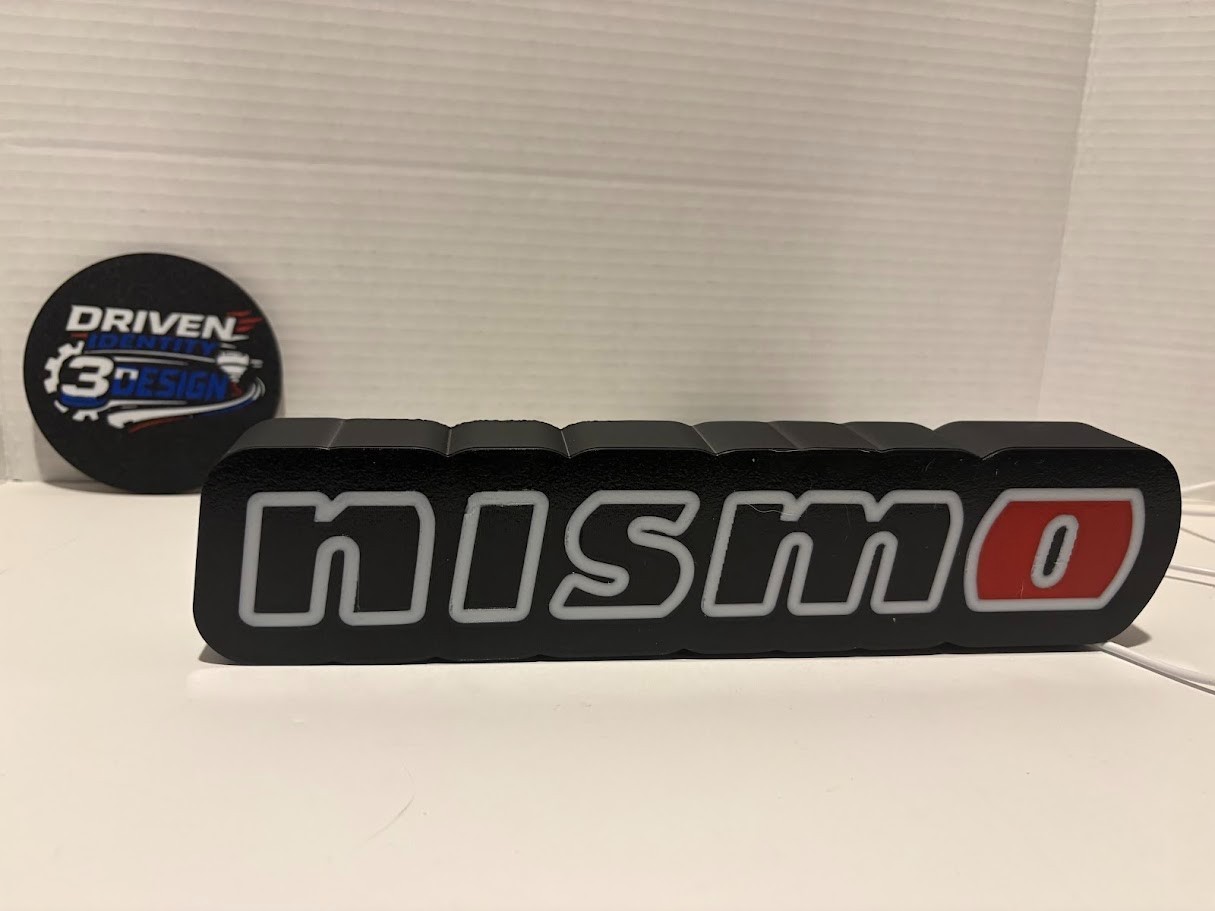 Track-Inspired Glow: Nismo-Inspired LED Light Box