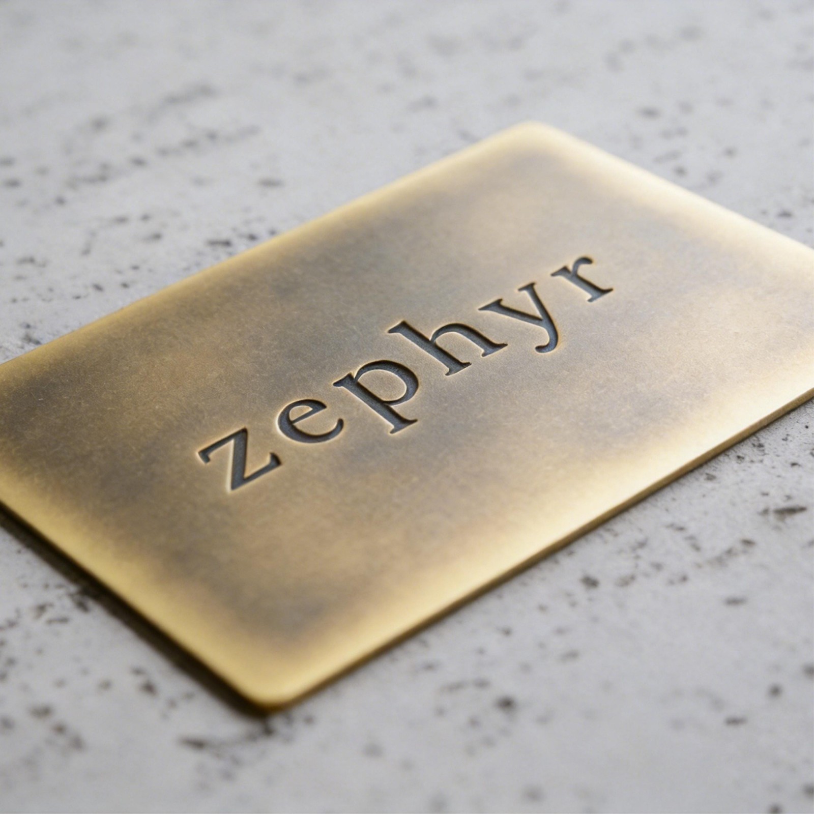 Custom Solid Brass Plaque | Personalized Metal Sign | Address House Number |
