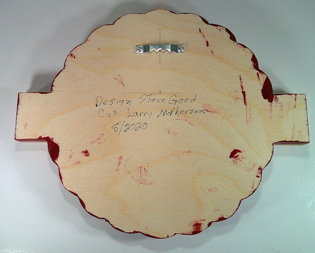Patriotic REMEMBER Plaque Red White Blue with Stars Wood Handmade Hanger on Back