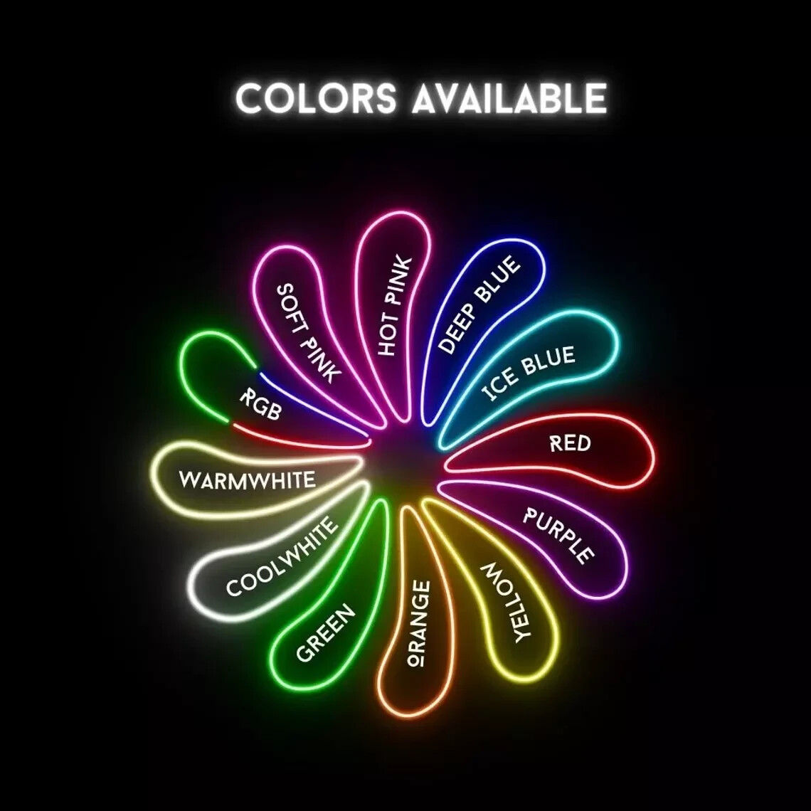 Custom Neon Display Sign – Personalized Light for Retail, Stream Setup, Lounge