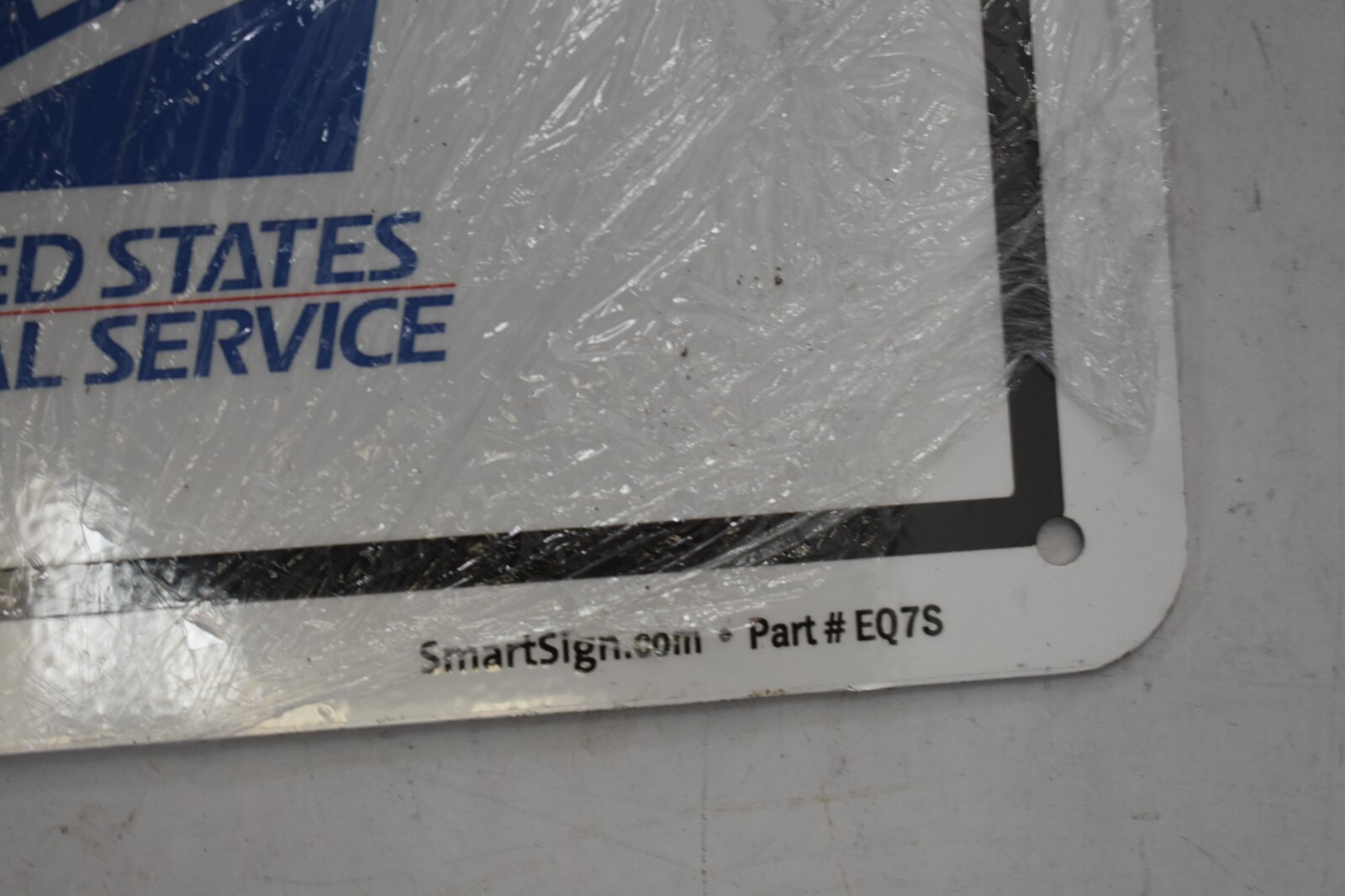 Lot of 4 SmartSign Please Leave Packages In The Bod Aluminum Signs 10″ x 14″