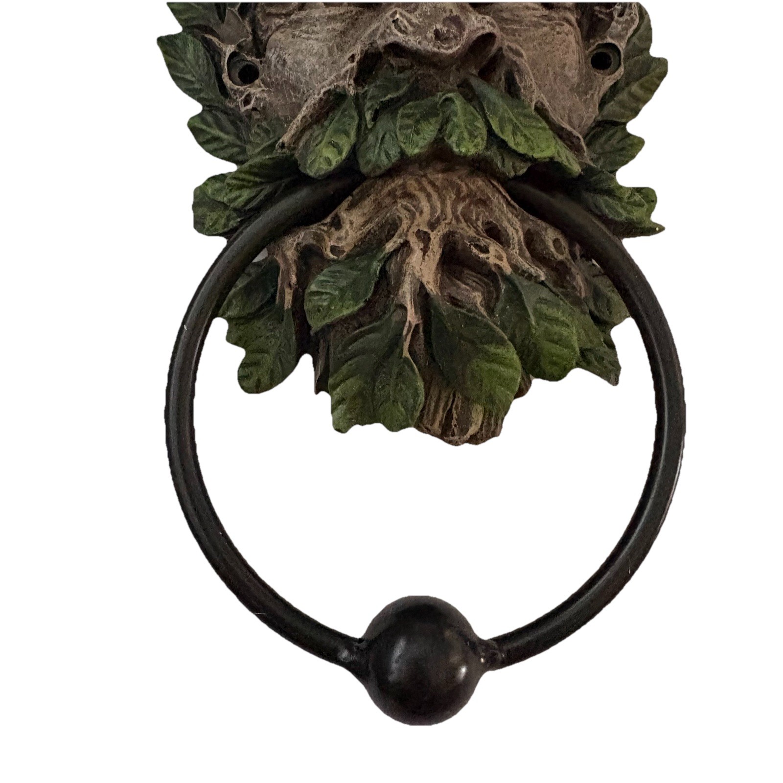 “Whispering Spirits Forest” Green Man Door Knocker Pacific Giftware Gothic Pagan