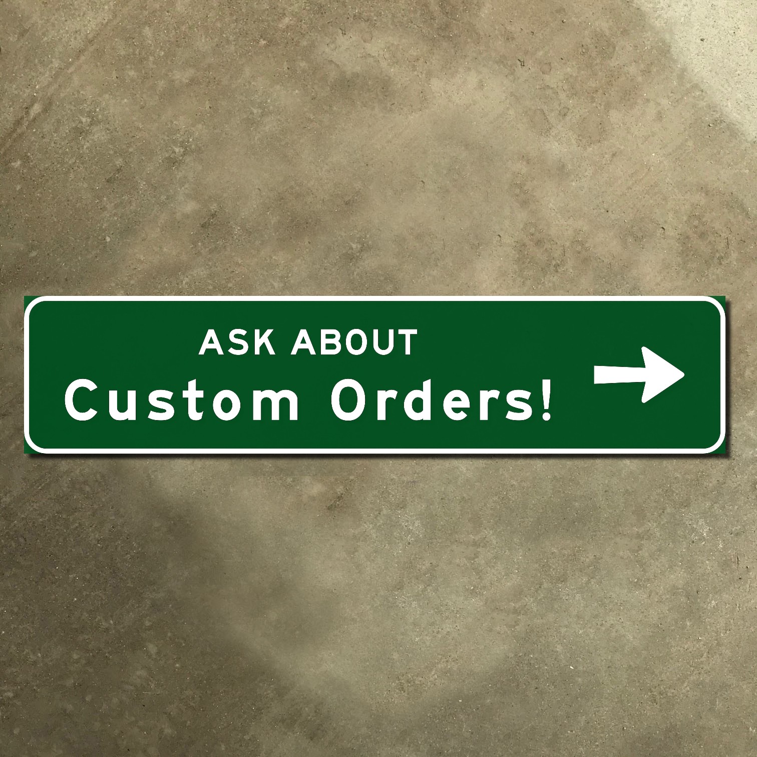 Chula Vista California Third 3rd Avenue street road sign downtown 24×6