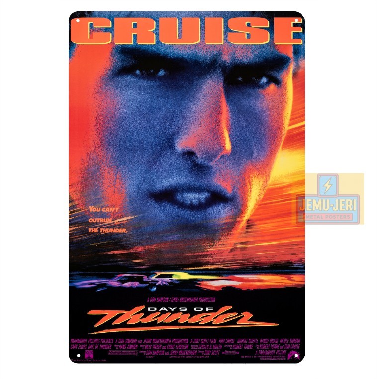 Days of Thunder – Tom Cruise Movie Metal Poster -Collectable Sign- Size:20x30cm