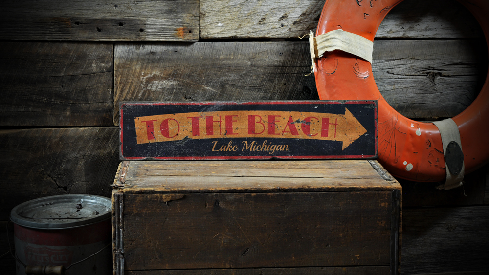 Custom Lake House or Cabin Sign – Rustic Hand Made Vintage Wooden