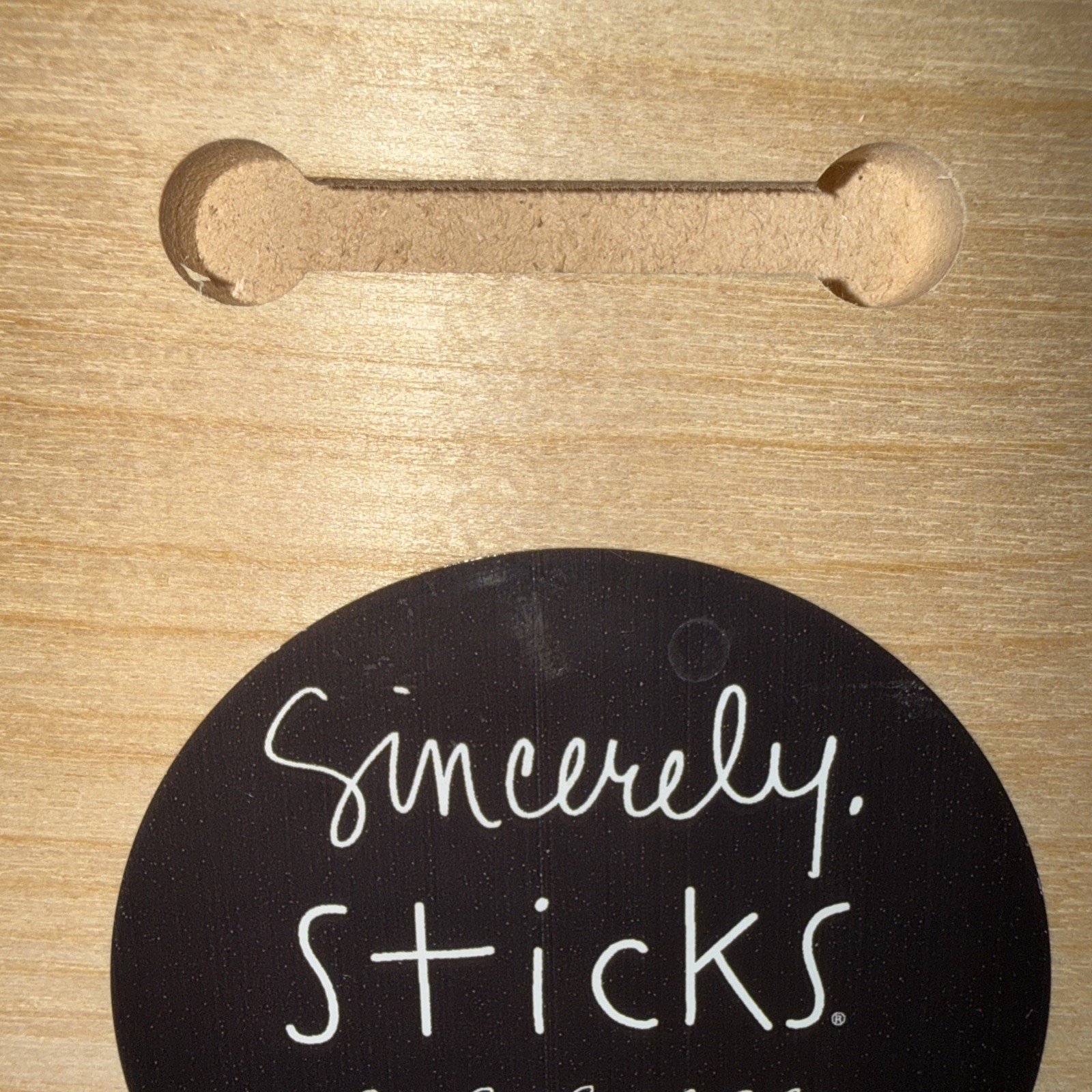 Sincerely Sticks Des Moines Callanan Public School Colorful Wall Plaque 9” x 9”