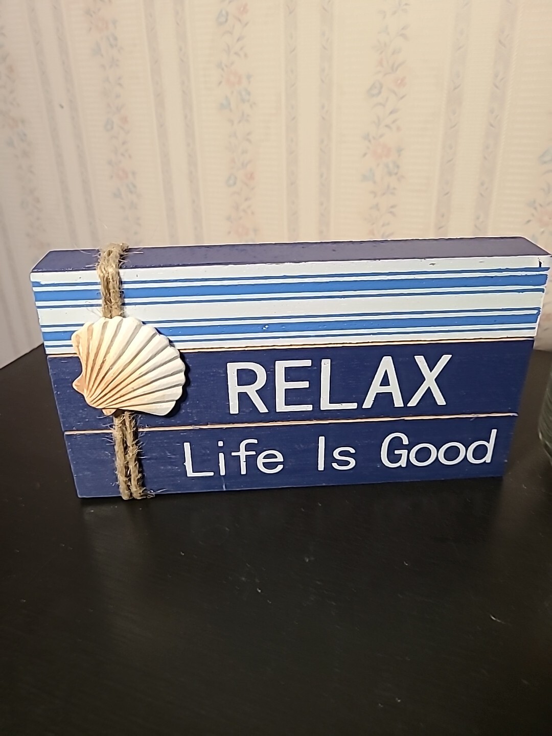 Time To Unwind Beach Plaque