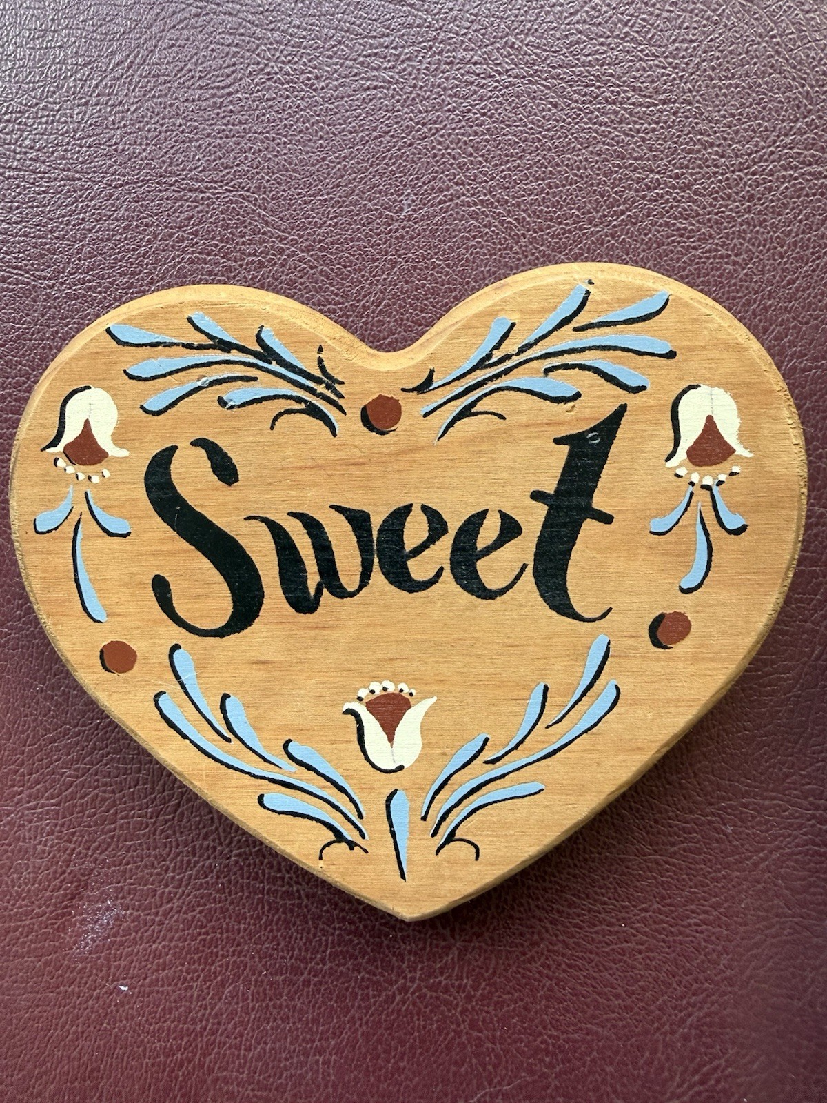 HOMECO WALL DECORATION “HOME SWEET HOME” WOODEN HOUSES HEART RUSTIC COUNTRY