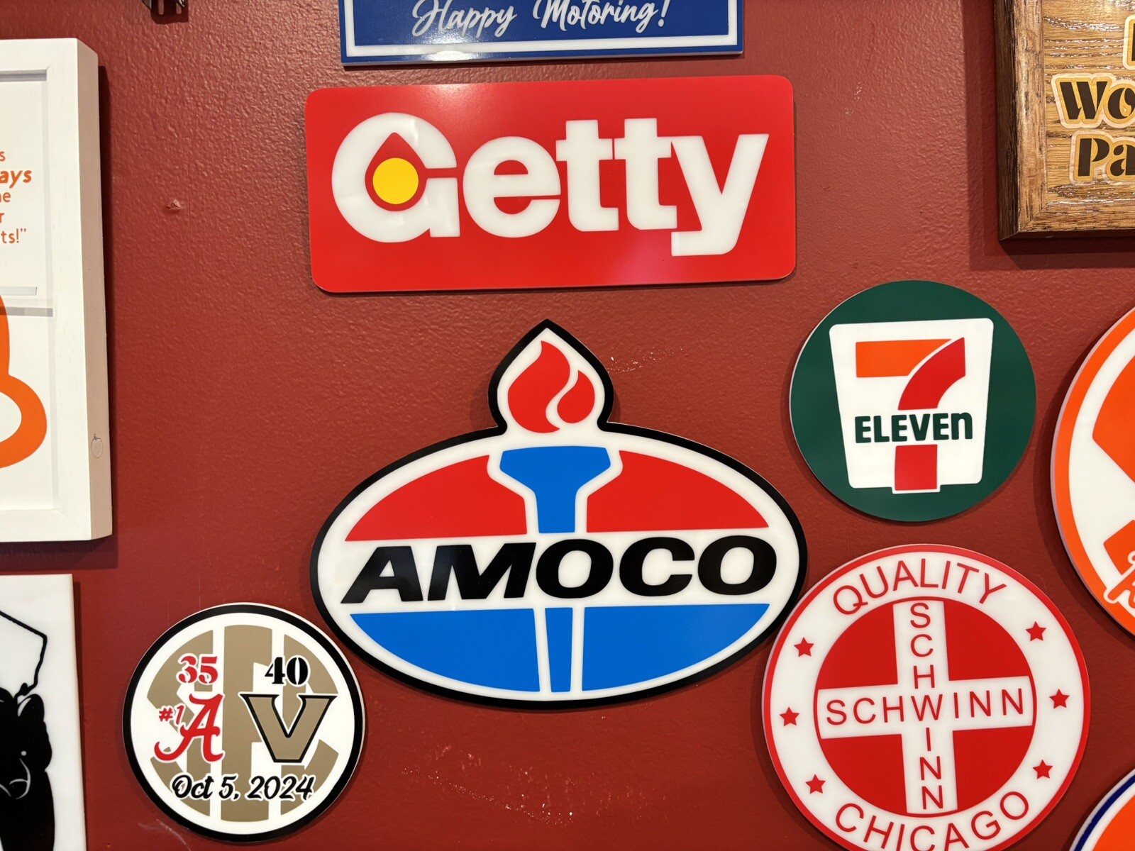TamiyaRC Models Acrylic & Vinyl Sign (NOT Cheap Tin/NO Crummy Printing!)