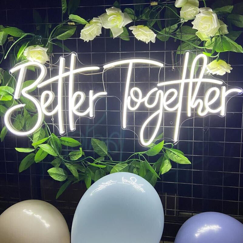 Custom LED Neon Light Signs Birthday Wedding Party Beer Bar for Room Wall Decor
