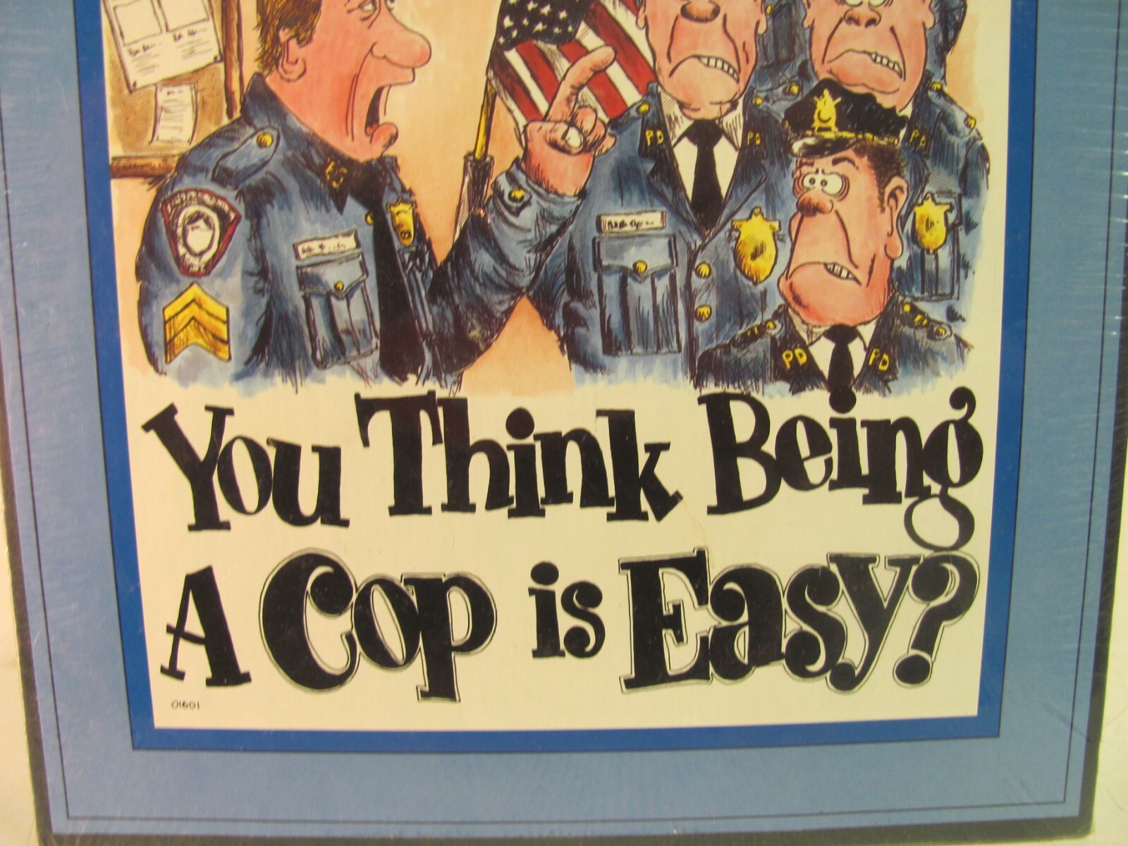 Frank A. Jones “You Think Being A Cop is Easy?” The Print Mill 1983