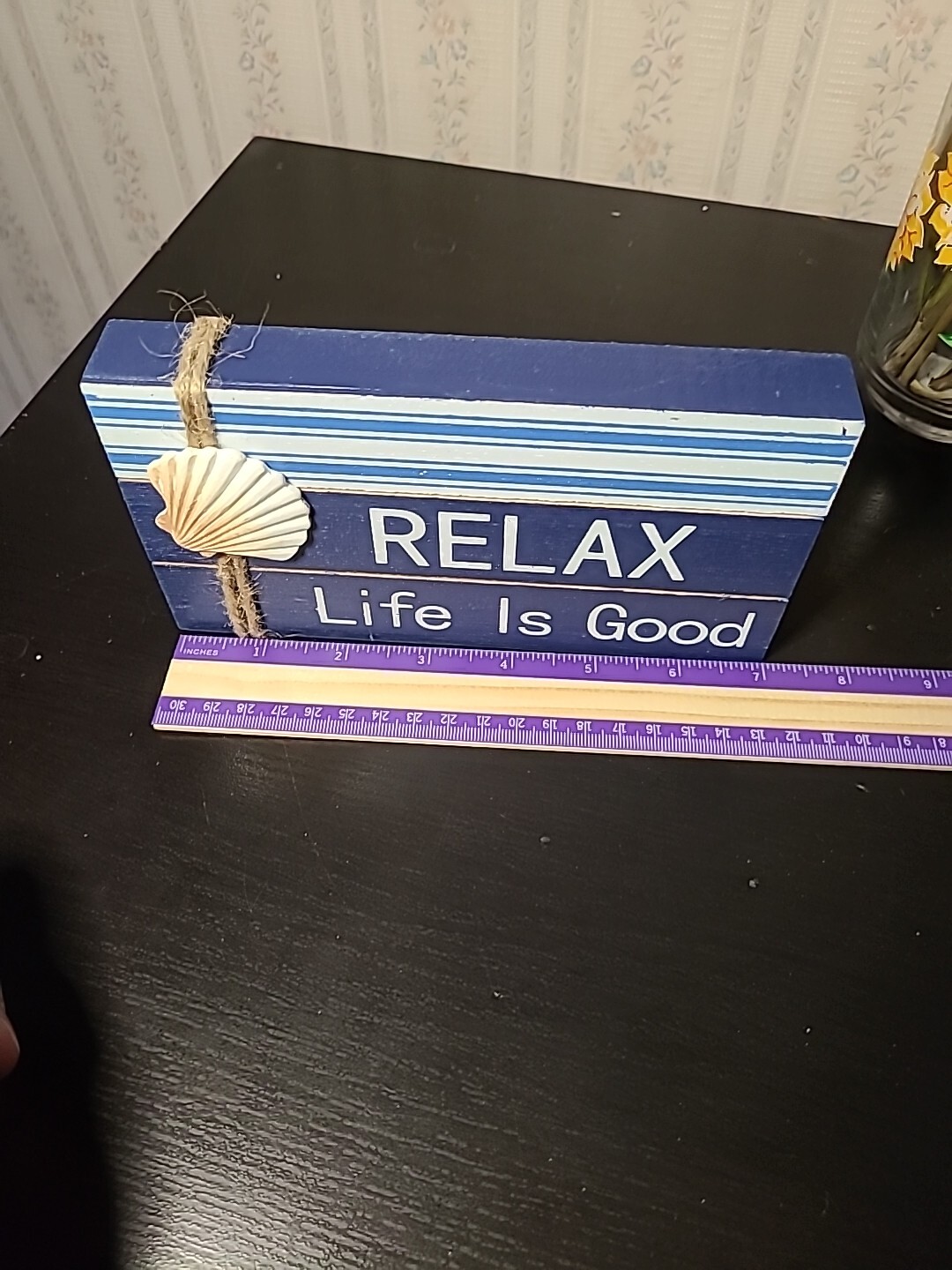 Time To Unwind Beach Plaque
