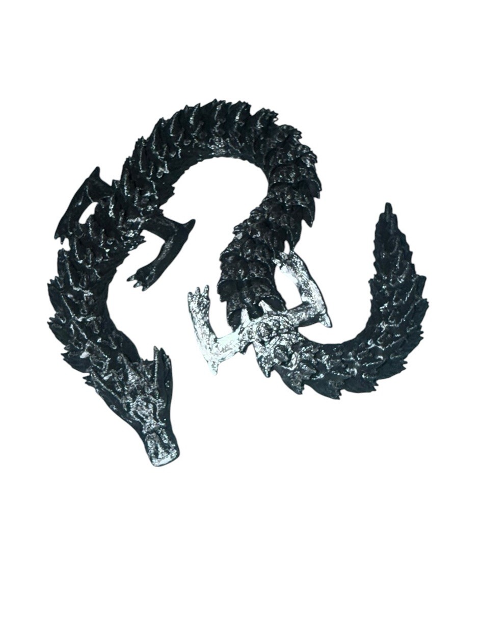 3D Printed Dragon Figures Multi-Jointed Movable Model Toys U.S. Seller