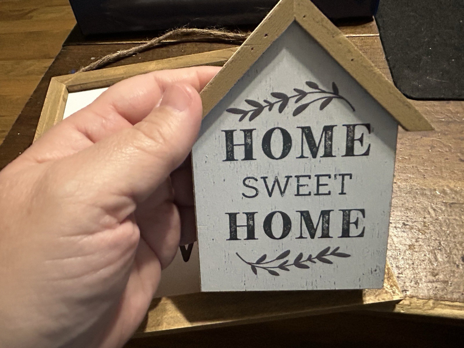 Black And White Decor Sign Lot Truck Home Sweet Home