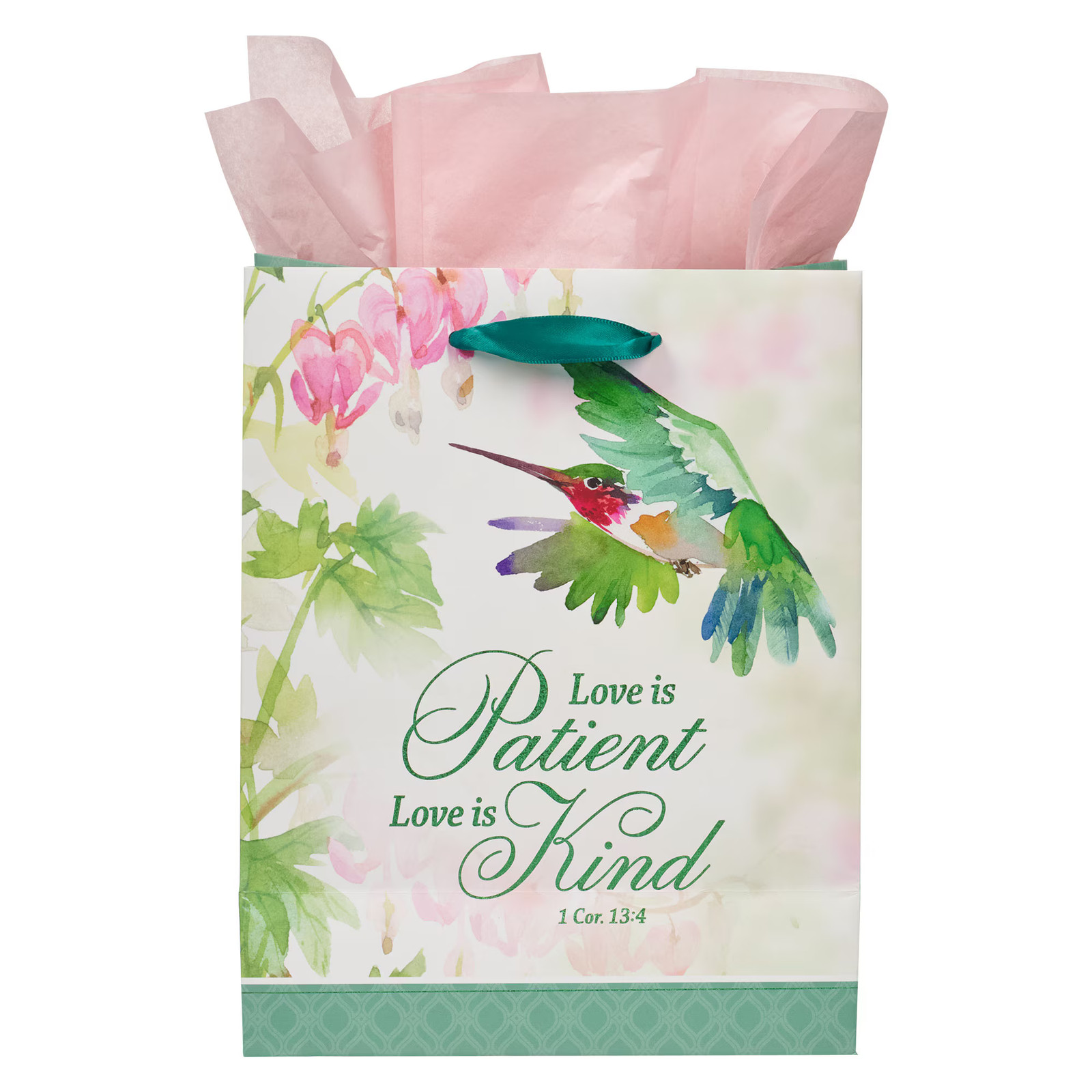 Medium Portrait Inspirational Scripture Gift Bag, Tag & Wrapping Tissue Paper