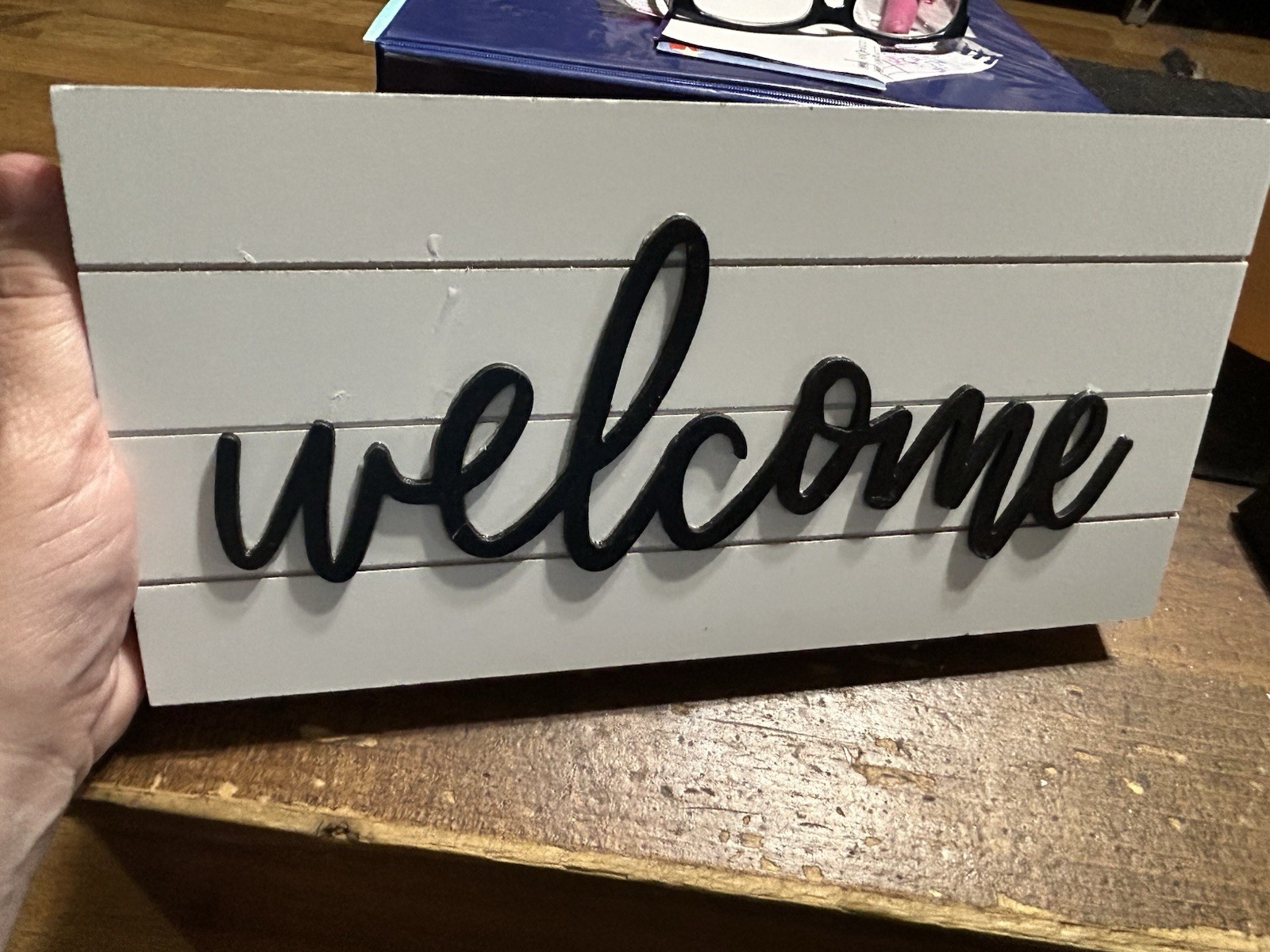 Black And White Decor Sign Lot Truck Home Sweet Home