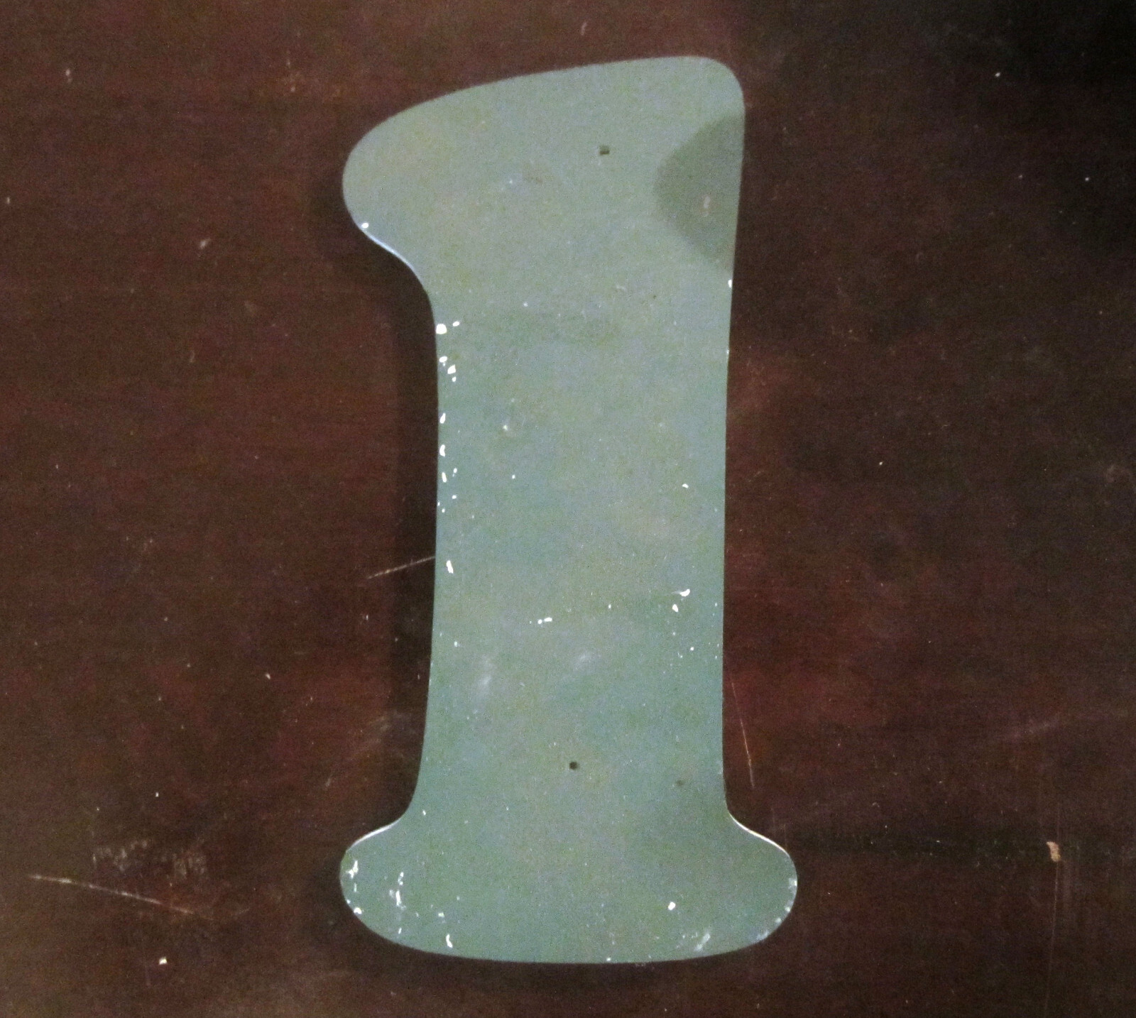Medium Plastic Letters Indoor / Outdoor 8″ Paint able “l” 1/4″ Thick