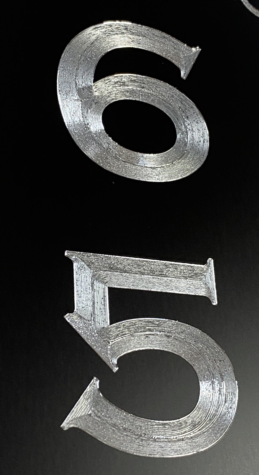 Engraved Personalized Custom House Home Number Street Address Metal 5×14 Sign