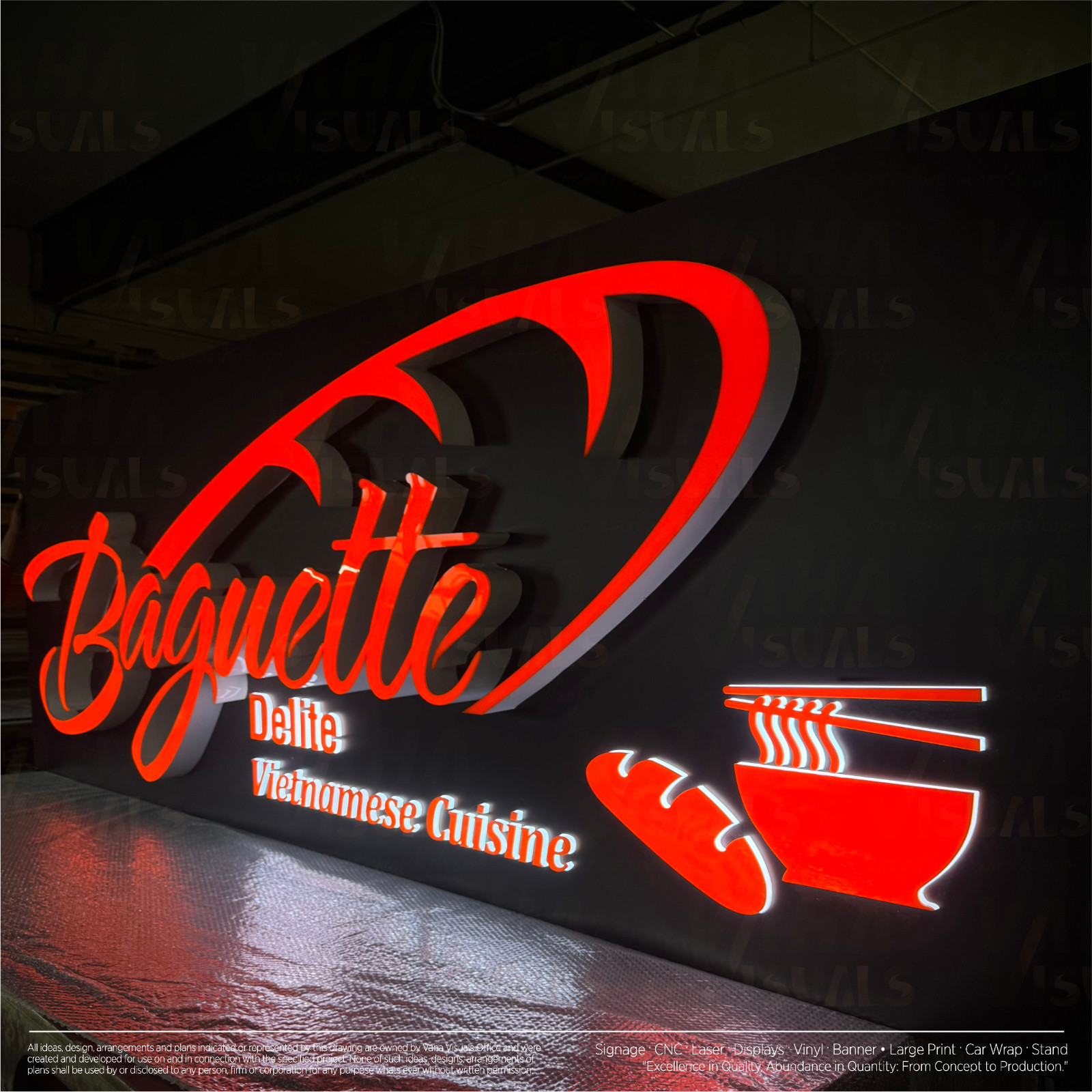 Custom 3D Channel Letters Sign LED Frontlit Storefront & Indoor/Outdoor Signage