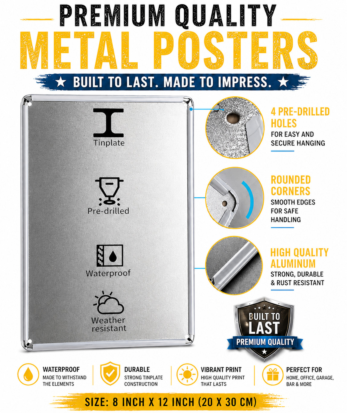 Ghost Busters Movie Metal Poster – Collectable Sign – Size:20x30cm