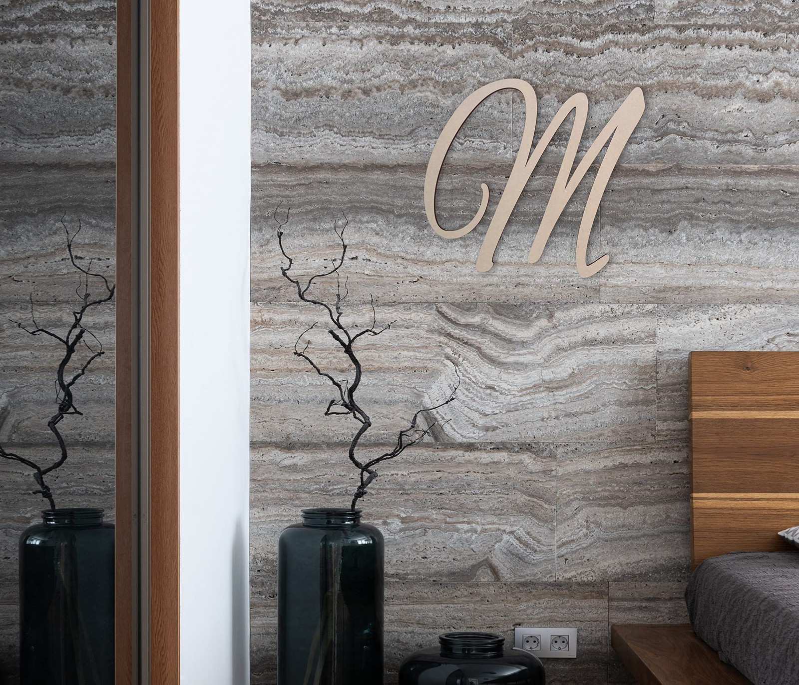 Wooden Letters by Cursive Wood Letter for Wall Decor Various Sizes Premium Qu…