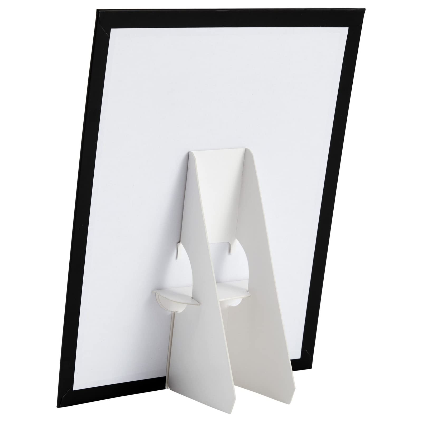 Juvale Rectangular Memory Table Signs – Easel for Funeral Medium, Black
