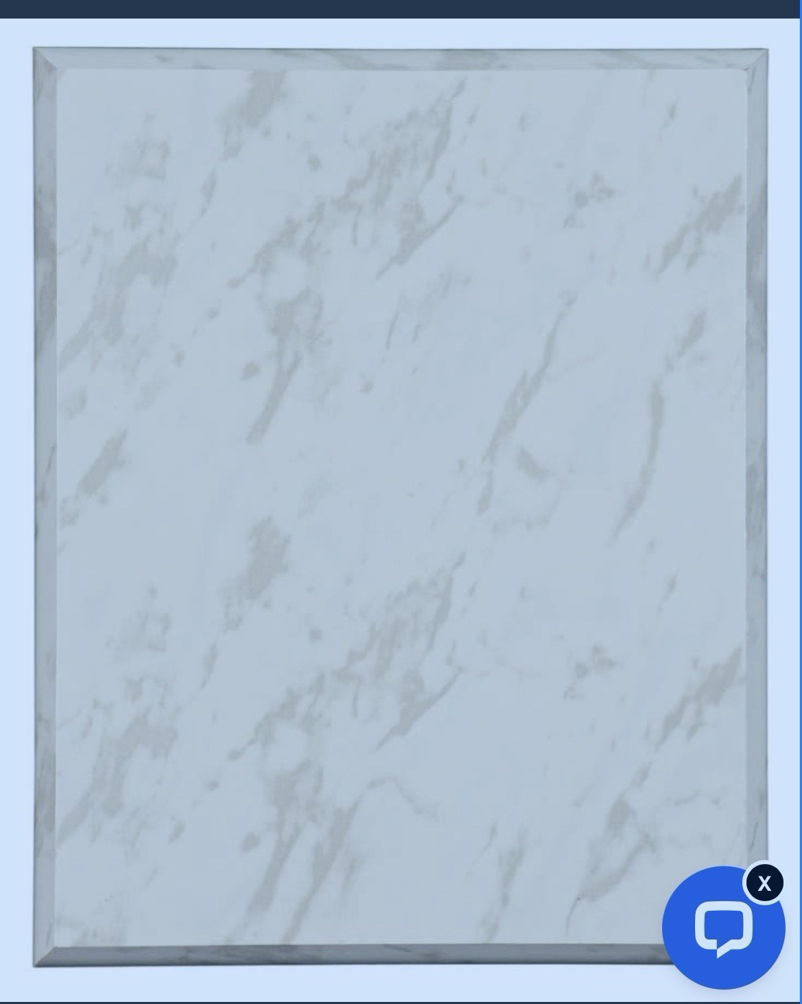 Case of 24 White Marble Wood Finished 8 x 10 Blank Plaques Free Shipping 8×10