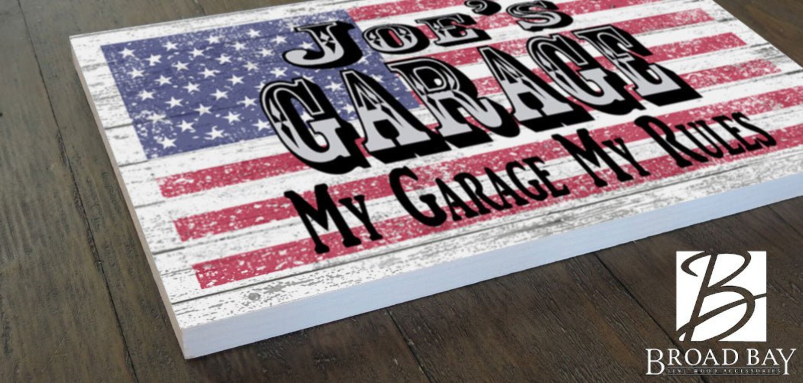 Custom Garage Sign PERSONALIZED Man Cave Decoration For Him Husband Father Dad