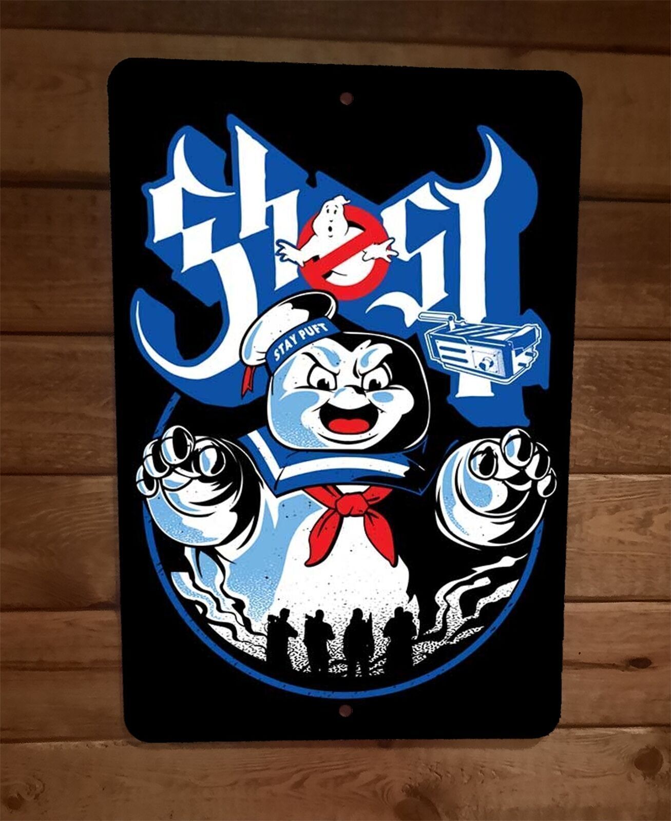 Stay Puft Ghostbusters Parody 8×12 Metal Wall Sign Poster