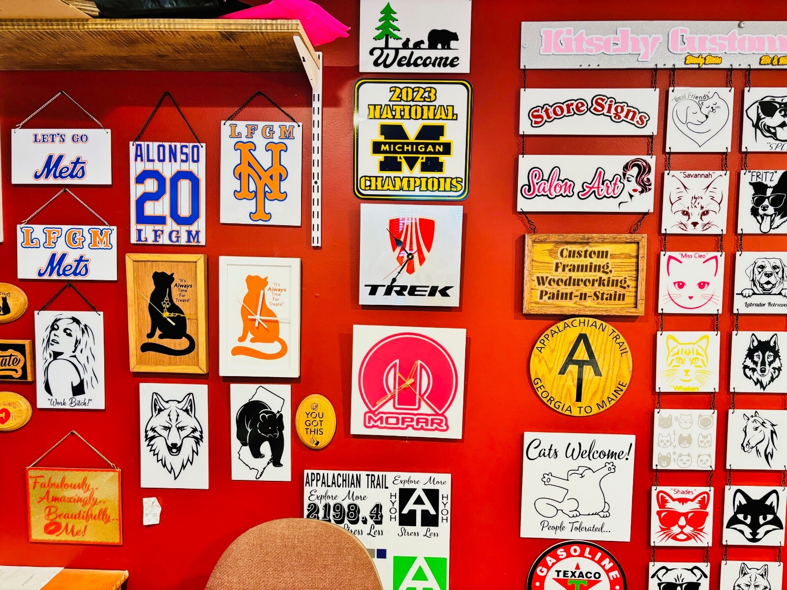 TamiyaRC Models Acrylic & Vinyl Sign (NOT Cheap Tin/NO Crummy Printing!)