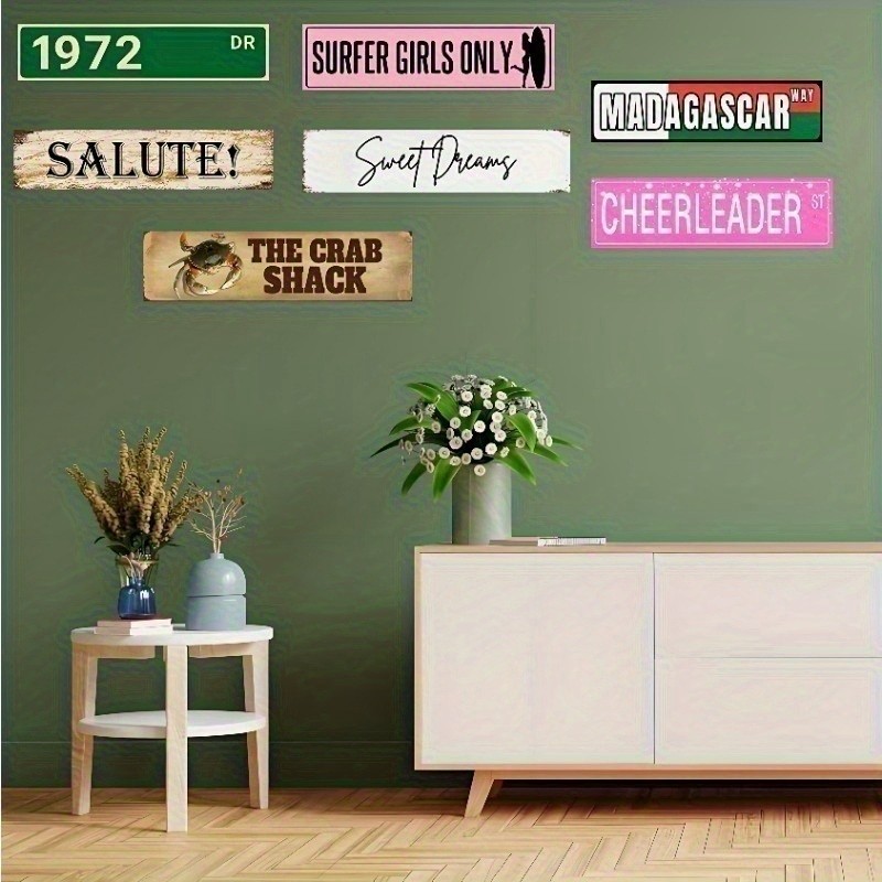 Camp Chugabrewski Metal Sign – Rustic 40.64×10.16cm Black & Yellow