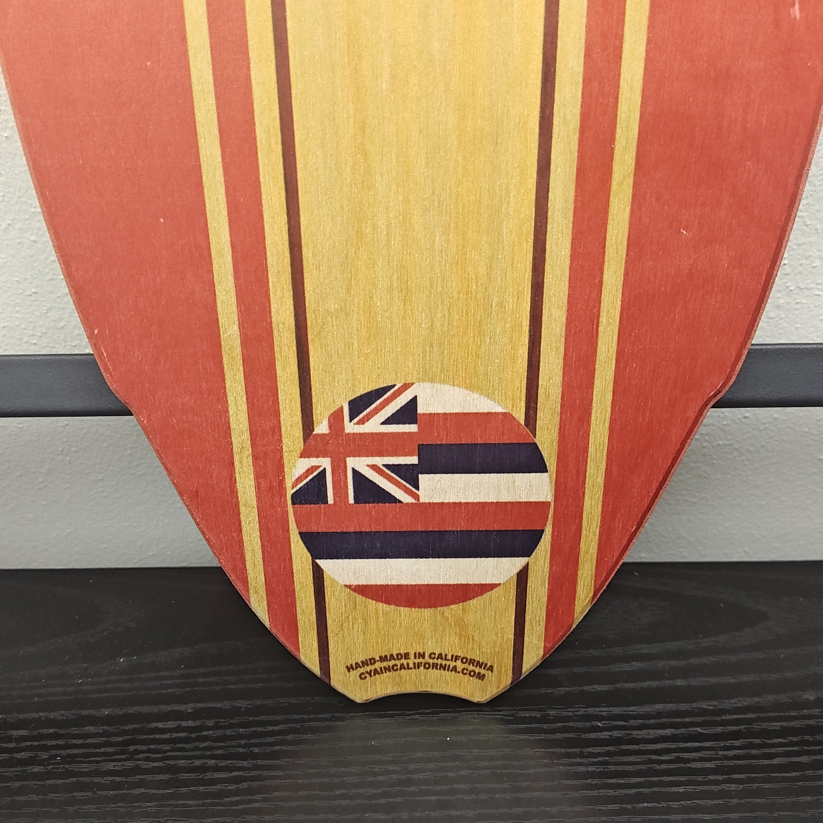 C YA MIni Surfboard 20” MAUI HAWAII Decorative Surfboard Double Sided Hand Made