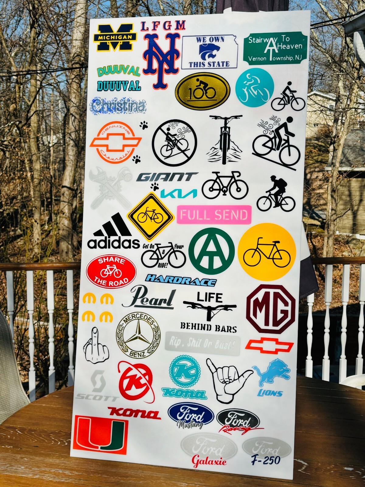 TamiyaRC Models Acrylic & Vinyl Sign (NOT Cheap Tin/NO Crummy Printing!)