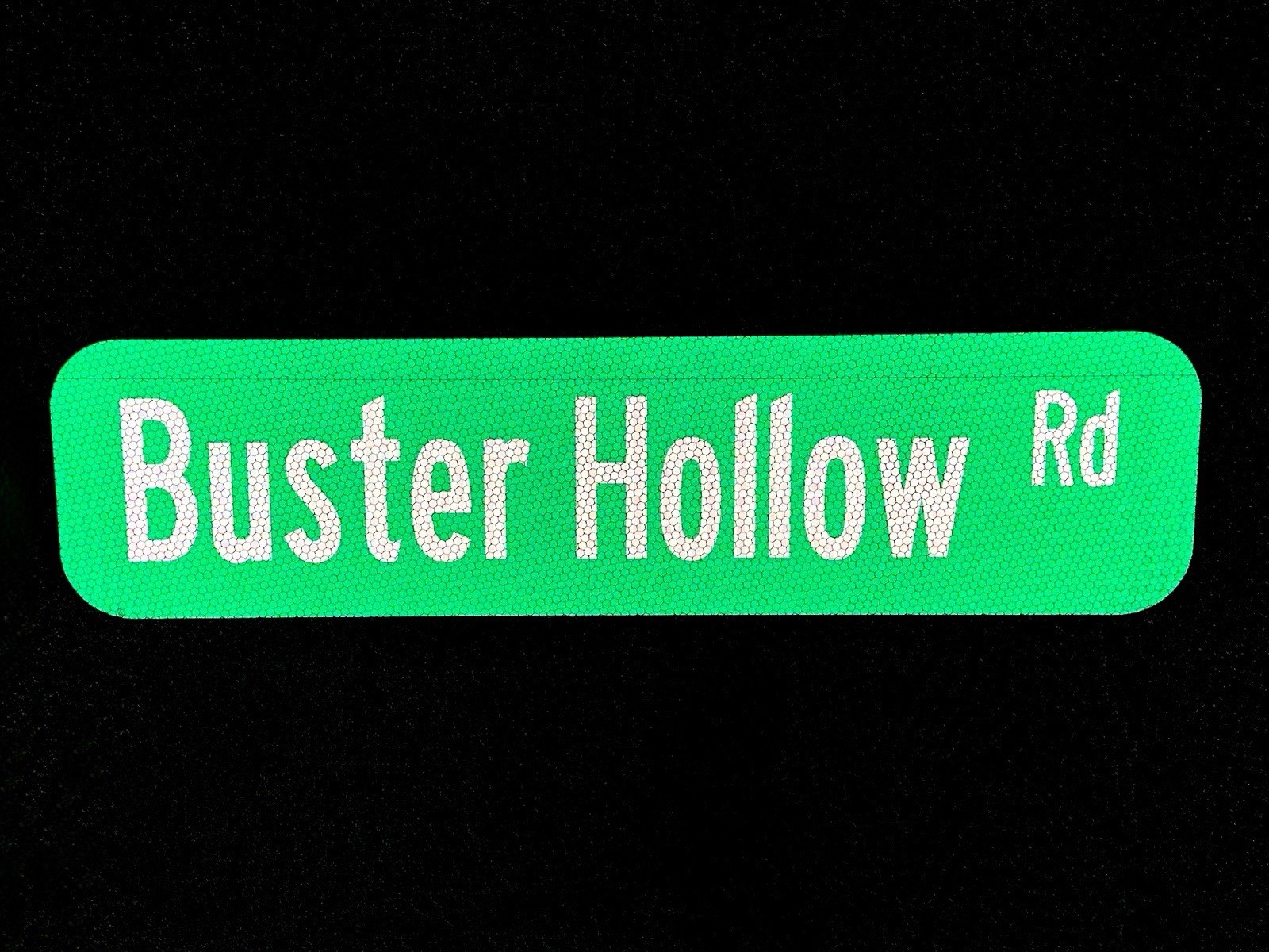 CUSTOM STREET NAME SIGN (Single/Double Sided) 24″x6″ 3M HIP Reflective Aluminum